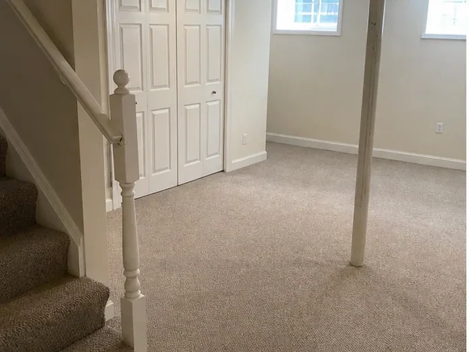Basement Suite Strip-Out in Richmond Hill before work began