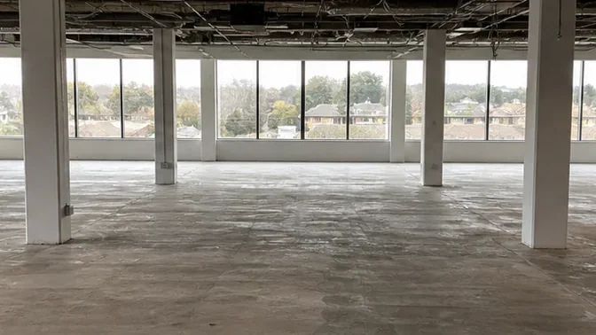 Office Suite Demolition in Vaughan after demolition and cleanup