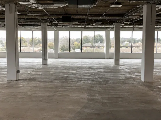 Office Suite Demolition in Vaughan after demolition and cleanup