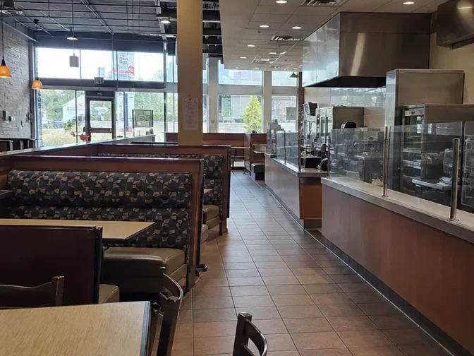 Restaurant Strip-Out in Richmond Hill before work began
