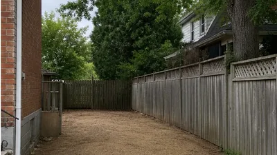 Wood Garage Demolition in Markham after demolition and cleanup