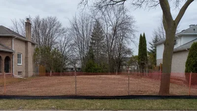 Two-Storey House Demolition in Vaughan after demolition and cleanup