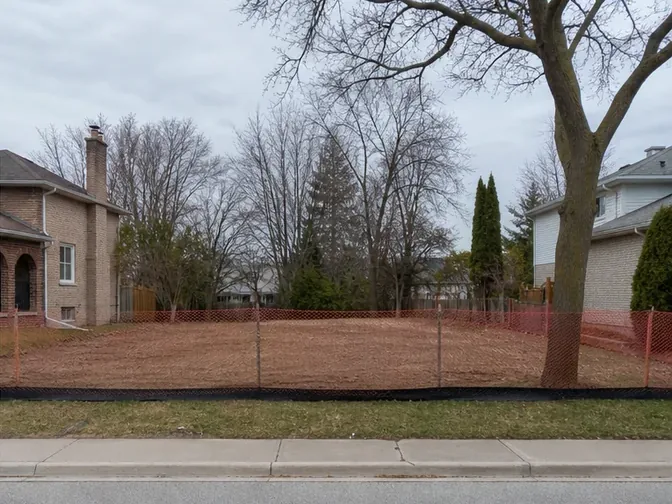 Two-Storey House Demolition in Vaughan after demolition and cleanup