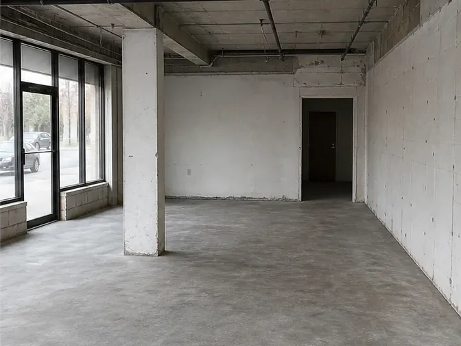 Retail Interior Strip-Out in Markham after demolition and cleanup