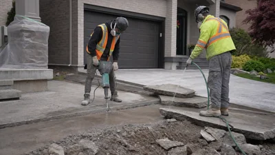 Concrete Removal crew at work